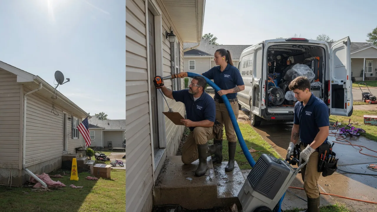 Ceiling Water Damage Restoration in Truesdale, MO near me